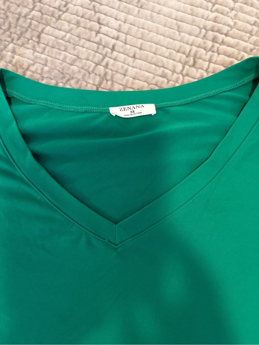 Zenana Bare Necessities Set in Green, 3X